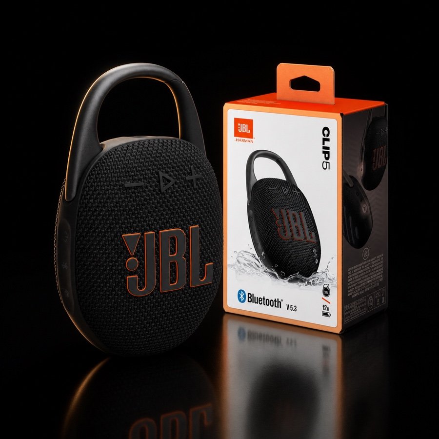 JBL Clip 5 Bocina Bluetooth Portátil