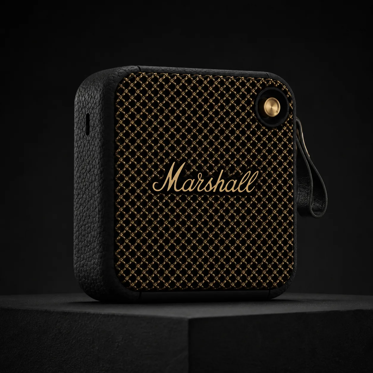 Marshall Willen Bluetooth Black and Brass